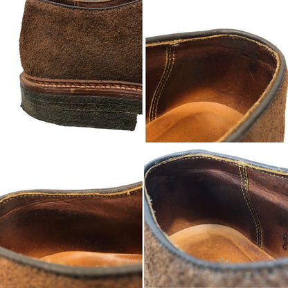 オールデン D8628 レザーシューズ Uチップ スエード メンズ サイズ８ ブラウン ALDEN ビジネスシューズ 約26.0cm【LA】【中古】