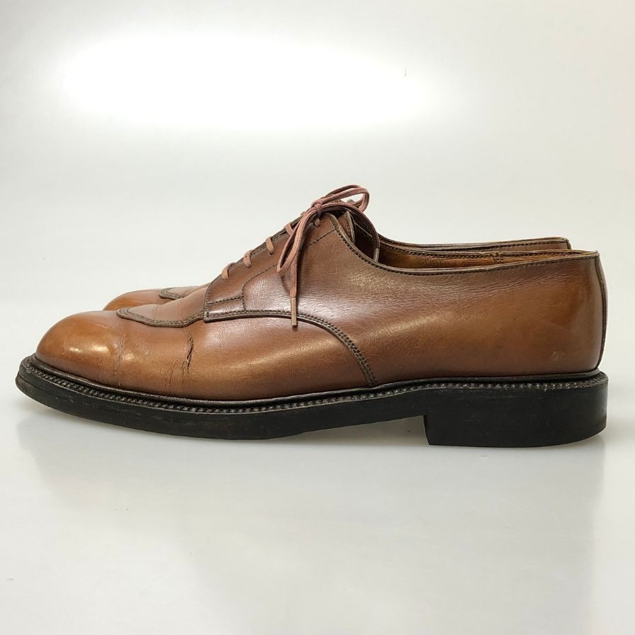 ジェイエムウエストン Uチップ ブラウン 6D メンズ 革靴 J.M. WESTON 約25.5cm【AFC50】