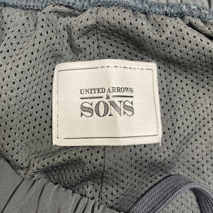 ユナイテッドアローズ&サンズ バイ 尾花大輔 イージーパンツ グレー メンズ サイズL UNITED ARROWS & SONS by DAISUKE OBANA 【AFB45】