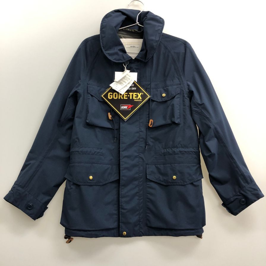 極美品◆ビズビム  ノマド ジャケット ゴアテックス サイズ1 ネイビー メンズ visvim 【AFB43】