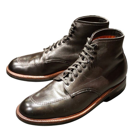 オールデン レザーブーツ 401 オースティンベンズ ブラック サイズUS9D ALDEN ビジネスシューズ 約27.0cm【LA】【中古】