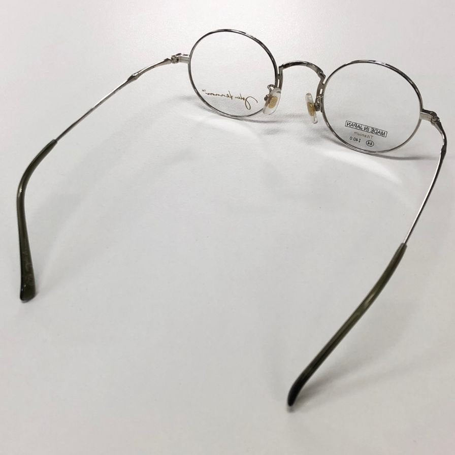 ジョンレノン メガネ フレーム 丸眼鏡 チタニウム チタン シルバー JL1094 ウィメンズ JohnLennon【AFI18-2】