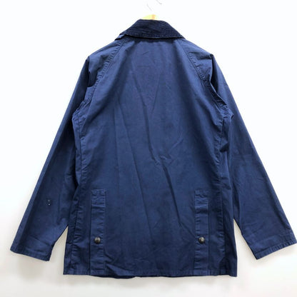 中古◆バブアー ビデイル SL OVERDYED ネイビー メンズ サイズ36 Barbour BEDALE 【AFB42】