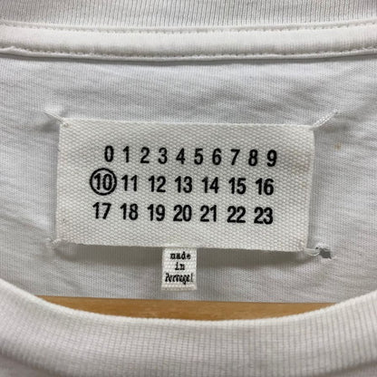 中古◆メゾンマルジェラ 17SS 半袖Tシャツ ホワイト メンズ サイズ48 S50GC0474 Maison Margiela 【AFB29】