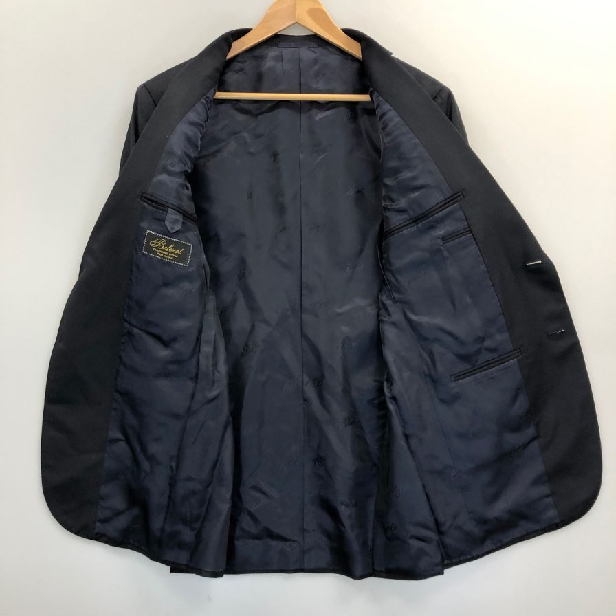 新品同様◆ベルベスト ウール シルク ジャケット 2釦 メンズ ダークネイビー メンズ サイズ48 Belvest 【AFA11】
