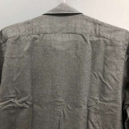 極美品◆エストネーション 長袖シャツ チェック Grandi & Rubinelli グレー系 メンズ サイズXL ESTNATION 【AFB38】