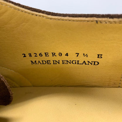 ロイドフットウェア レザーシューズ 2826ER04 ウイングチップ スエード メンズ サイズ7.5 ブラウン系 Lloyd Footwear 約26.0cm【AFD12】