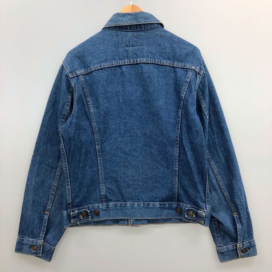 美品◆リーバイス デニムジャケット 70s USA製 VINTAGE スモールe ボタン裏 刻印1 Gジャン ブルー メンズ サイズ40 Levi`s 【AFB39】