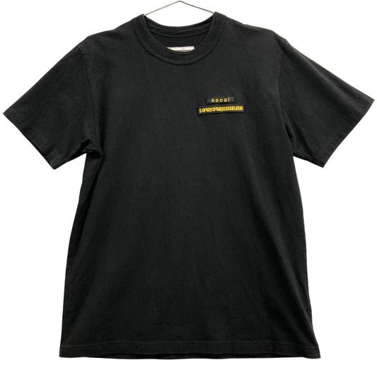 中古◆サカイ 21SS 半袖Tシャツ ハンクウィリストーマス ブラック メンズ サイズ3 21-0176S Sacai 【AFB13】