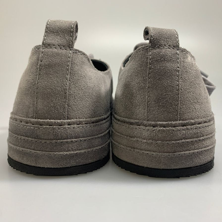 アン ドゥムルメステール スニーカー スエード メンズ サイズ42 グレー系 Ann Demeulem eester 約27.0cm【AFC36】