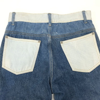 メゾン マルジェラ デニムパンツ 再構築 ストレート 19年製 S50LA0117 インディゴブルー サイズ28 メンズ Maison Margiela 【AFB19】