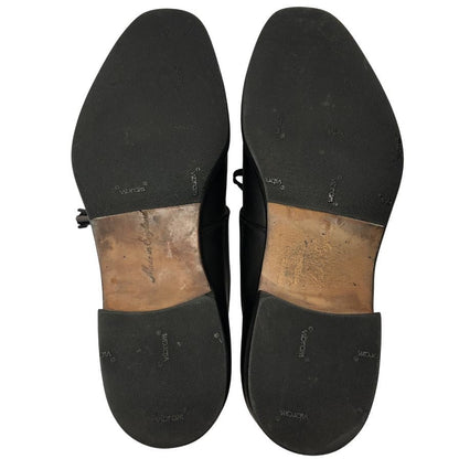 グレンソン マスターピース スチュアートチョイス レザーシューズ 外羽根 プレーントゥ ブラック サイズ8D Grenson 約27.0cm【AFC8】