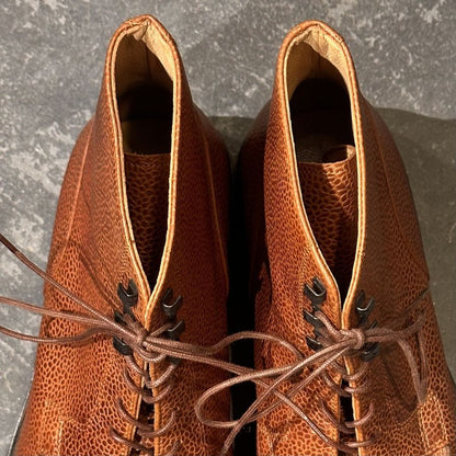 パラブーツ レザーブーツ セリニャン  Uチップ グレインレザー  ブラウン サイズUK6 メンズ PARABOOT ブーツ 約24.5cm【LA】【中古】