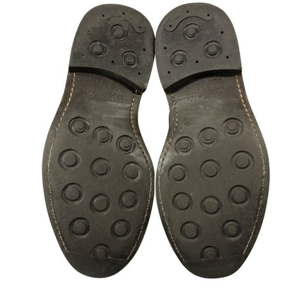 トリッカーズ バートン ウイングチップ カーフ エイコンアンティーク UK8 Tricker’s 約26.5cm【AFC5】