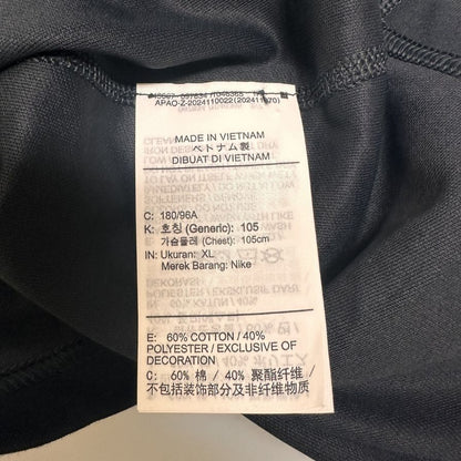 極美品◆ナイキ Ｔシャツ ドライフィット ブラック メンズ サイズXL NIKE 【AFB14】