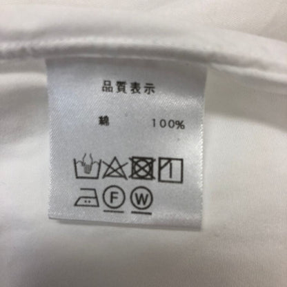 中古◆トキアリ TOKIARI バンドカラー 長袖シャツ 日本製 メンズ 2 ホワイト 時在服飾設計 【AFB20】