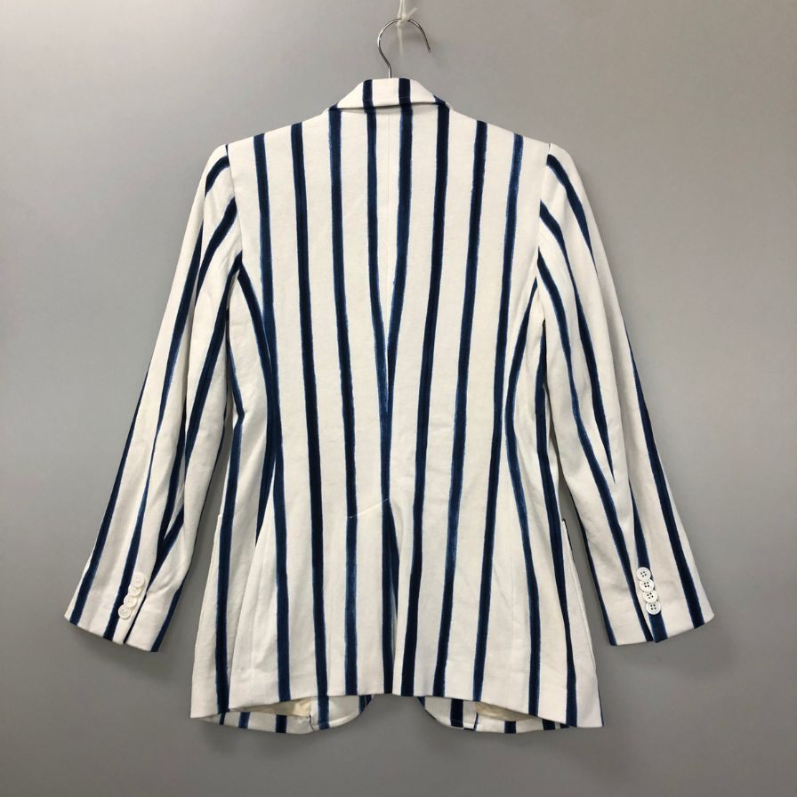 美品◆ポロ ラルフローレン ジャケット 1B ストライプ メンズ サイズ2 Polo Ralph Lauren 【AFB51】