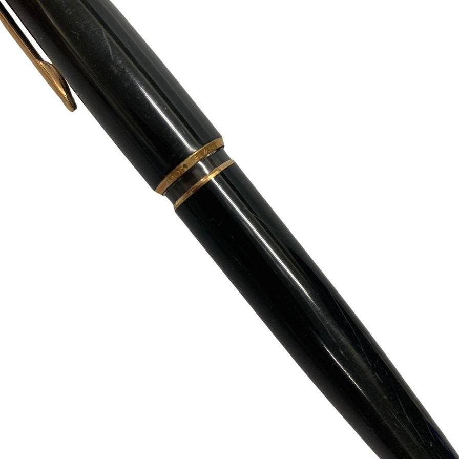 中古◆モンブラン 万年筆 585 GERMANY刻印 ブラック MONTBLANC【AFI12】