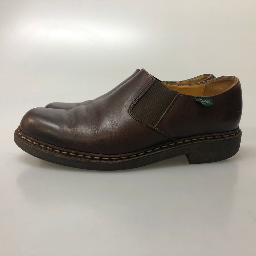 パラブーツ フォトン 145713 サイズ6 メンズ ブラウン Paraboot ビジネスシューズ 約24.5cm【LA】【中古】