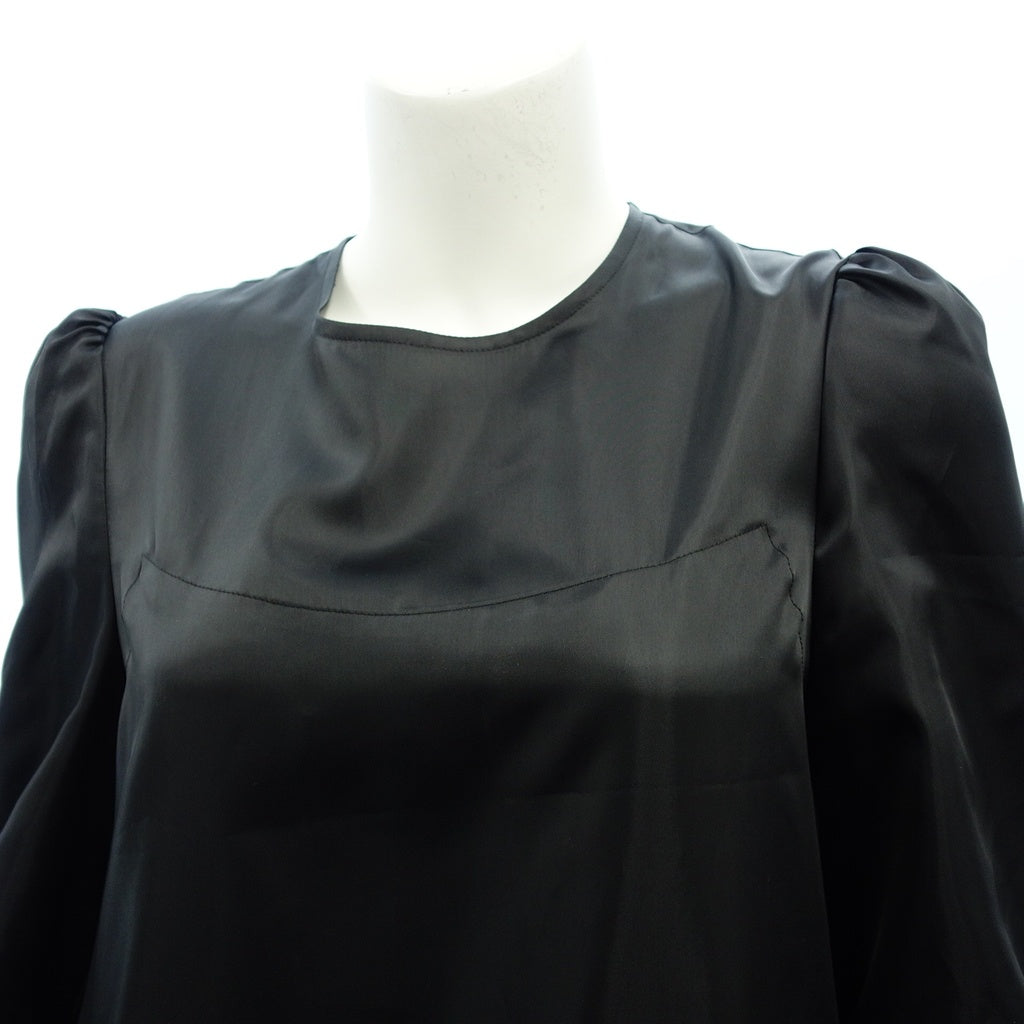 Good condition ◆ Noir Kei Ninomiya Long Sleeve Dress AD2022 Polyester Women's Black Size S 3J-O009 noir kei ninomiya [AFB5] 