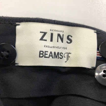 ベルナールザンス ×ビームス リネンスラックス パンツ メンズサイズ US 26ブルー系 BERNARD ZINS × BEAMS 【AFB11】