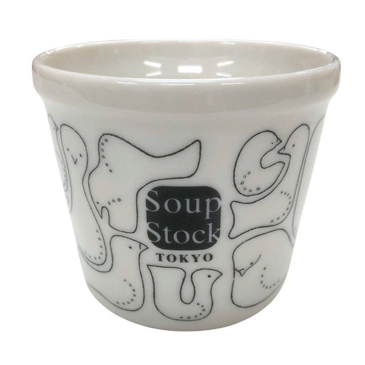 ミナペルホネン×スープストック 東京 スープカップ 陶器 ホワイト【AFI28】【中古】