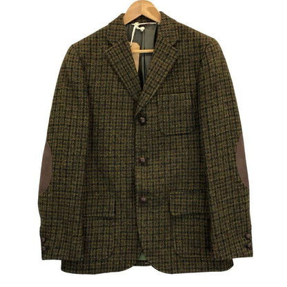 極美品◆ザ ラギッドクロージング ウール テイラード ジャケット メンズ サイズ M グリーン系 THE RUGGED CLOTHING 【AFA2】