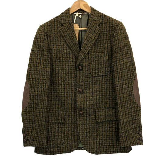 極美品◆ザ ラギッドクロージング ウール テイラード ジャケット メンズ サイズ M グリーン系 THE RUGGED CLOTHING 【AFA2】