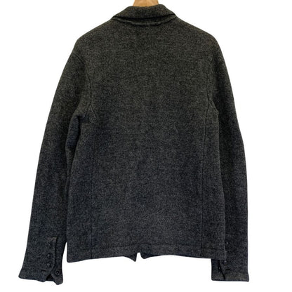 美品◆ジェームスパース ニット カーディガン  カシミヤ ウール ナイロン ボタン メンズ サイズ1 グレー系 JAMES PERSE 【AFF21】