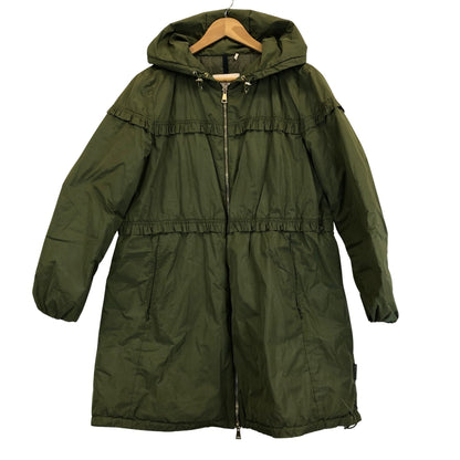 中古◆モンクレール 19SS ダウンコート LUXEMBOURG GIUBBOTTO カーキ レディース サイズ2 MONCLER 【AFA1】
