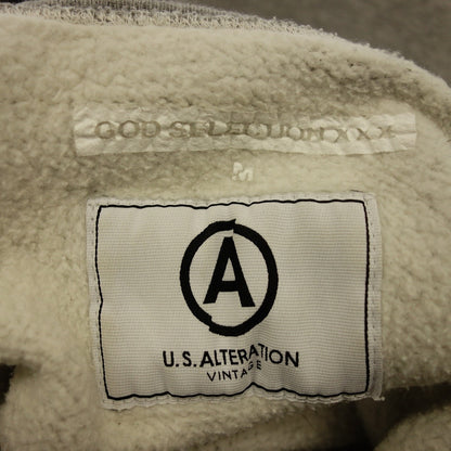 Good condition ◆ God Selection Triple X × US Alternation Parka Men's Gray Size M GOD SELECTION XXX×USALTERATION [AFB38] 