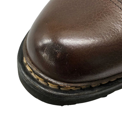 パラブーツ レザーシューズ ダブルモンク ウィリアム グレインカーフ メンズ サイズ8 ブラウン Paraboot WILLIAM ビジネスシューズ 約26.5cm【LA】【中古】