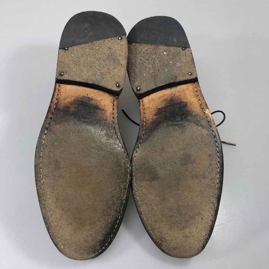 ジャランスリワヤ ユナイテッドアローズ 98628 プレーントゥー メンズ ブラック サイズ M  Jalan Sriwijaya UNITED ARROWS 約26.0cm【AFC42】