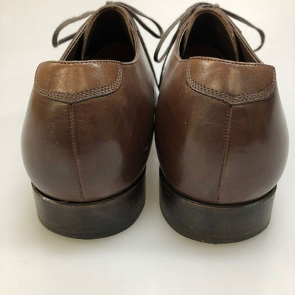 宮城興業 レザーシューズ パンチドキャップトゥ ダービー  ブラウン メンズ サイズ10 Miyagi Kogyo 約28.0cm【AFC29】