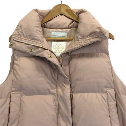 美品◆バンヤードストーム ダウンベスト ピンク系 レディース サイズ0 BARNYARDSTORM 【AFA10】