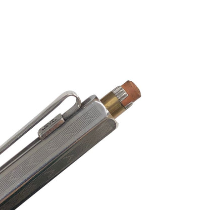 カランダッシュ シャープペンシル シルバー ヴィンテージ 六角 CARANｄ’ACHE【AFI14】