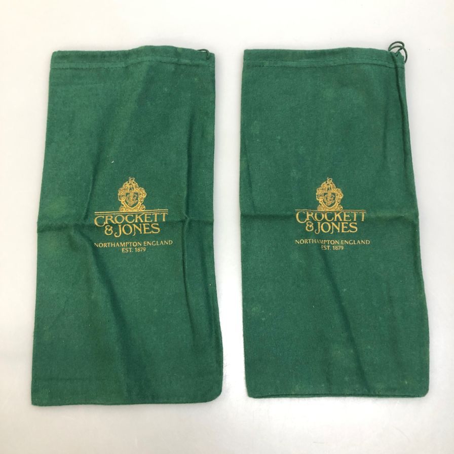クロケット＆ジョーンズ レザーシューズ MORETON Uチップ 292ラスト メンズ サイズUK8.5E ダークブラウン CROCKETT&JONES ビジネスシューズ 約27.0cm【LA】【中古】