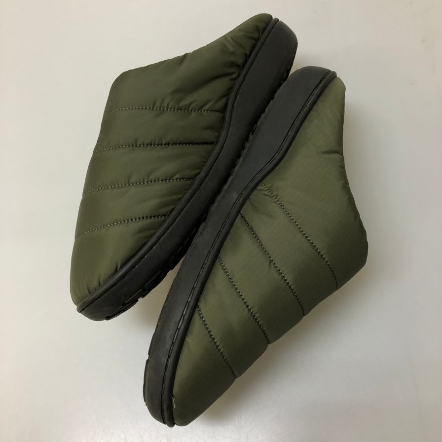 ナンガ スブ タキビ ウィンターサンダル コラボ 裏ボア 別注 26cm相当 カーキ NANGA SUBU 約26.0cm【AFC36】