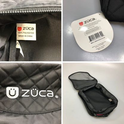 ズーカ キャリーケースカバー パッキングポーチ ブラック ナイロン ZUCA 3点セット【AFE5】【中古】