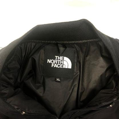 新品同様◆ザ ノース フェイス NY82552 MA-1ジャケット インサレーションボンバージャケット メンズ ブラック サイズXL THE NORTH FACE 【AFF22】