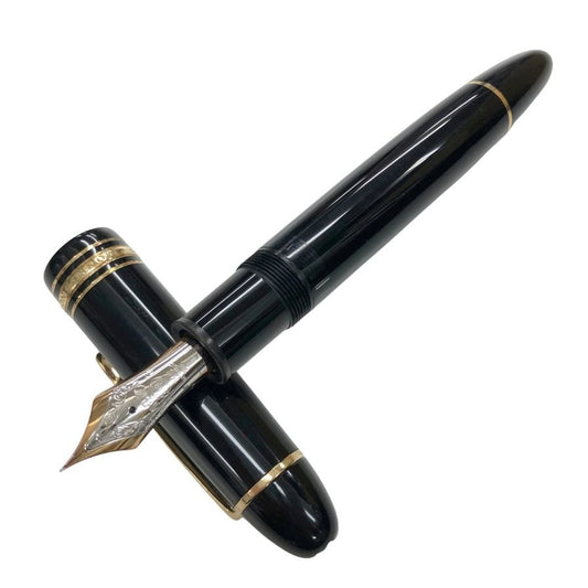 モンブラン 万年筆 マイスターシュテュック No.149 ペン先14K-585 4810 ブラック×ゴールド MONTBLANC【AFI12】