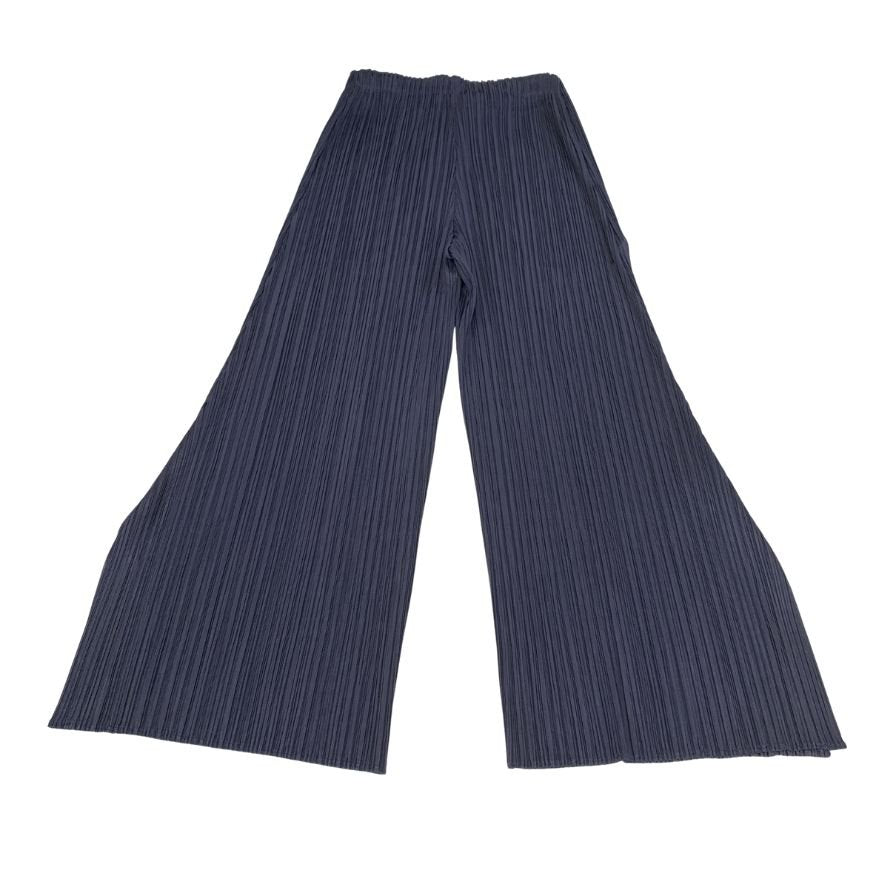 プリーツプリーズ パンツ PP53JF114 ポリエステル ダークグレイ レディース  サイズ4 PLEATS PLEASE ISSEY MIYAKE 【AFB1】