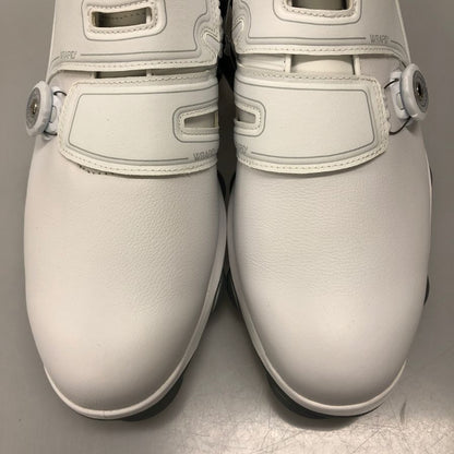 フットジョイ ゴルフシューズ レザー ローカット ダイヤルワイヤー式 ホワイト メンズ サイズ11.5 FJ FootJoy TOURS-A 約29.5cm【AFC5】