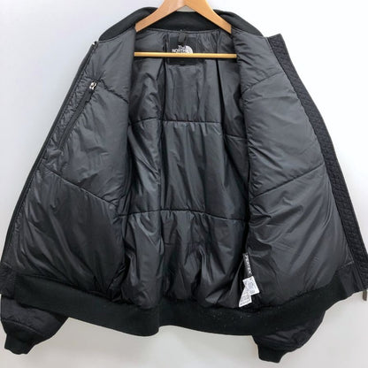 中古◆ノースフェイス 中綿ジャケット NY82452 インサレーションボンバージャケット MA-1 メンズ ブラック サイズM THE NORTH FACE 【AFA24】