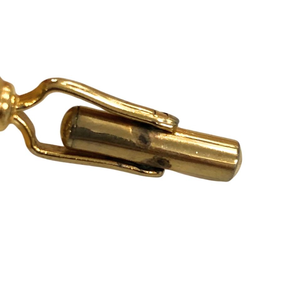 カルティエ カフス 3点セット ゴールド×ブラウン メンズ cartier