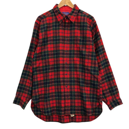 美品◆ペンドルトン 90S チェックシャツ カントリートラディショナル メンズ サイズL PENDLETON 【AFB35】