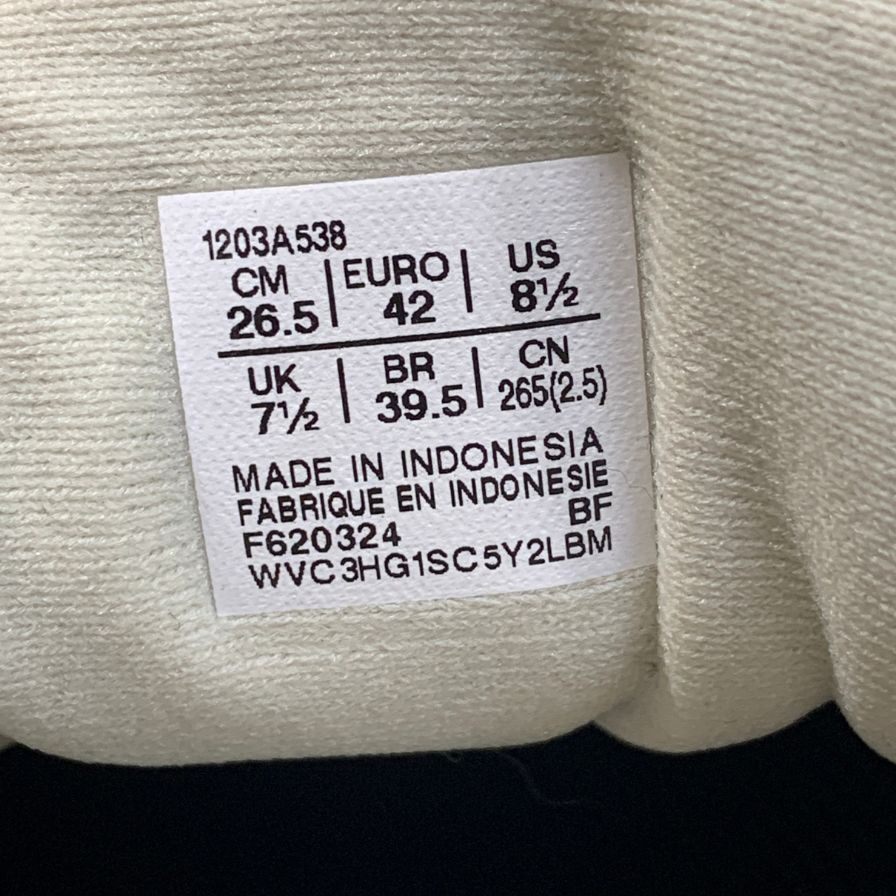 アシックス ゲルソノマスニーカー 1203A538 メンズ ホワイト サイズ26.5 ASICS 約26.5cm【AFC45】