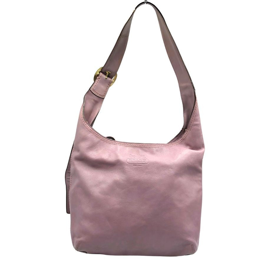 コーチ レザー ショルダーバッグ D0893-12406 ラベンダー レディース 肩掛け COACH【AFE5】