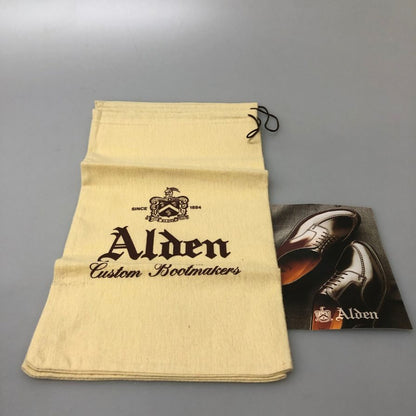 オールデン 9901 プレーントゥ コードバン ブラック メンズ  サイズUS6.5D ALDEN ビジネスシューズ 約24.5cm【LA】【中古】
