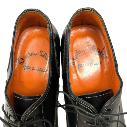 サントーニ レザーシューズ ストレートチップ 8136 ブラック サイズUK8 Santoni 約26.5cm【AFC41】